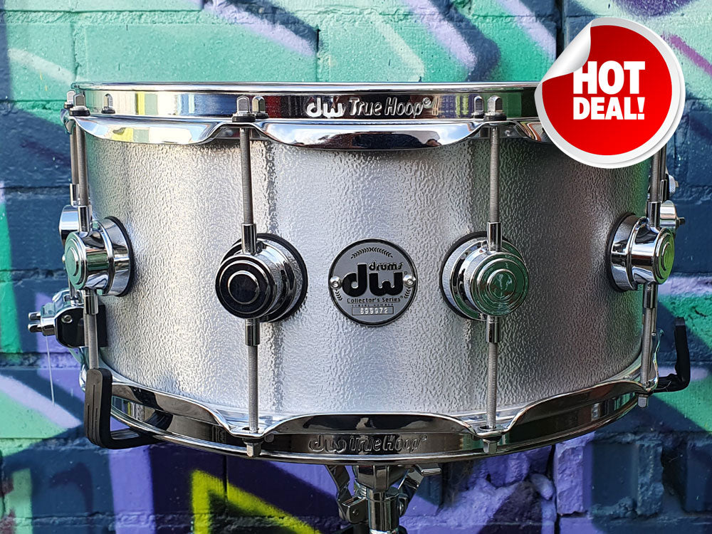 DW Collector's Series 14" x 6.5" Solid Aluminium Snare Drum