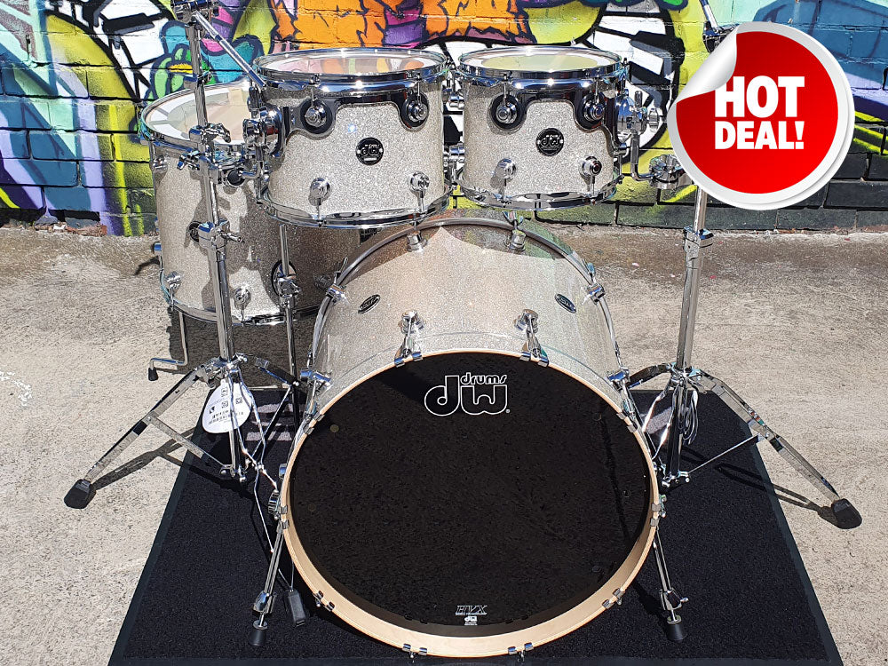 DW Performance Limited Edition 22" 4 Piece Shell Pack - Broken Glass