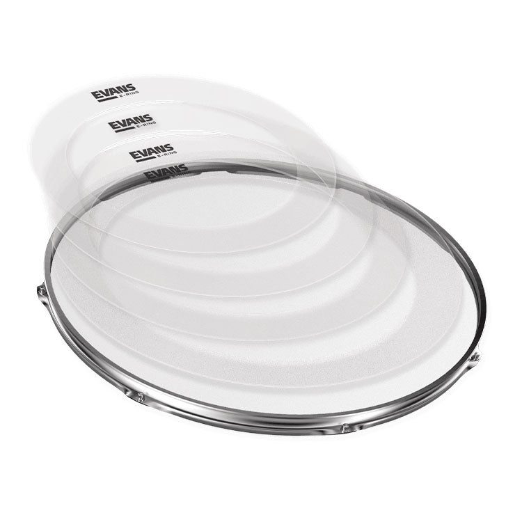 Evans E-Ring 10" 12" 14" Fusion Pack with 14" Snare E-Ring