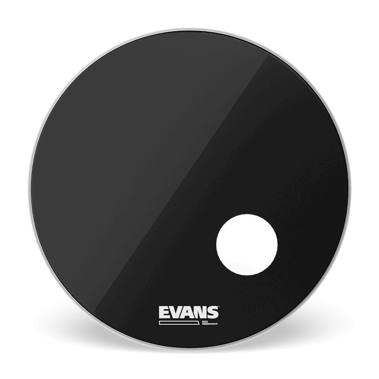 Evans EQ3 Reso Black 20" Bass Drum Head