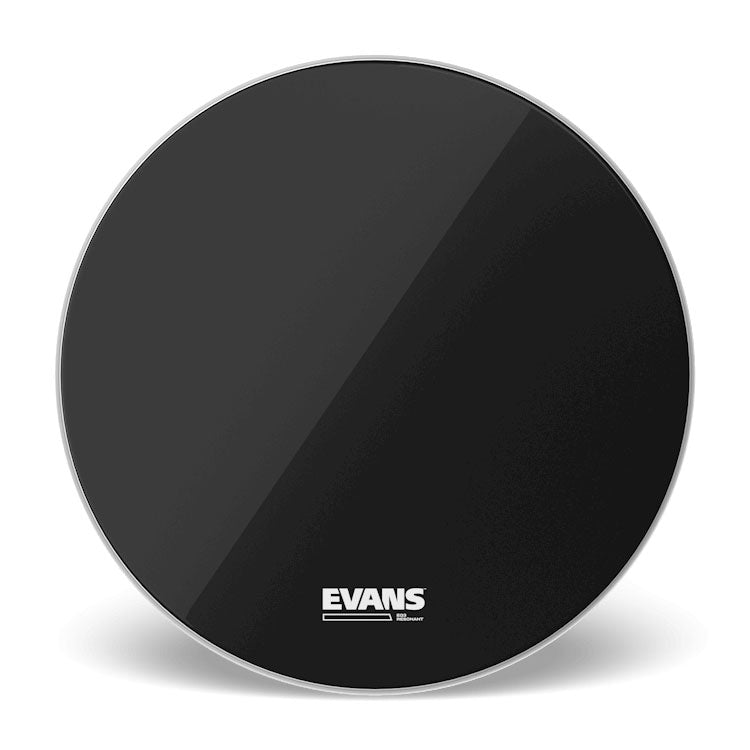 Evans EQ3 Reso Black No Port 20" Bass Drum Head