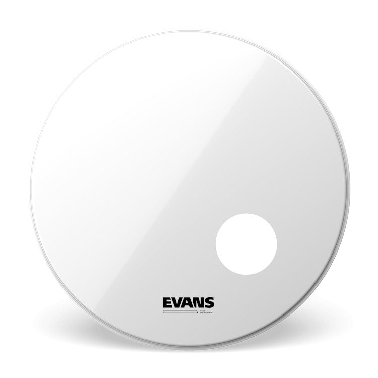 Evans EQ3 Reso Smooth White 22" Bass Drum Head
