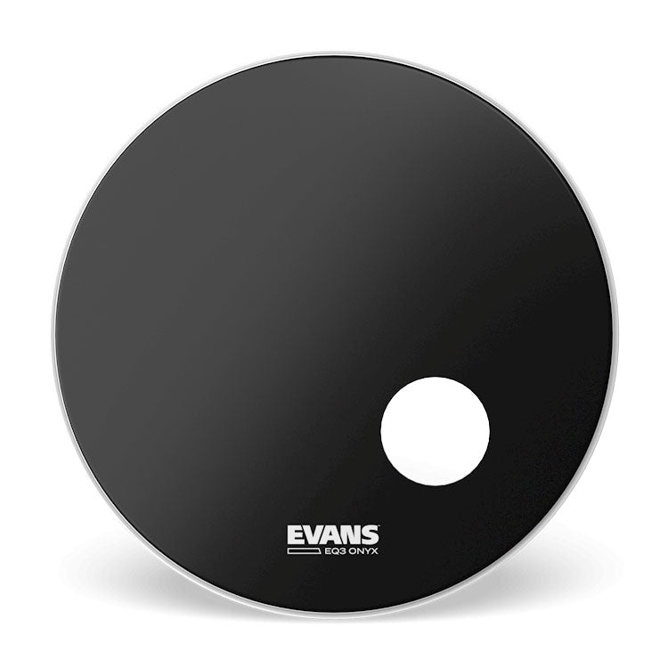 Evans EQ3 Resonant Onyx 22" Bass Drum Head