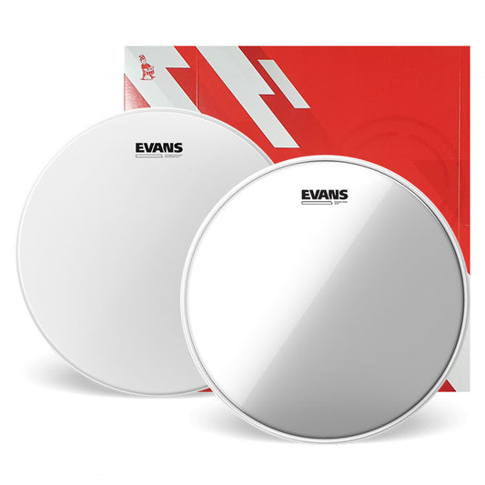 Evans Power Center Reverse Dot 14" Snare Drum Service Pack
