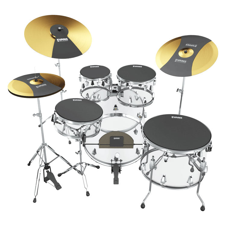 Evans SoundOff Mute Box Set 10" 12" 14" Fusion