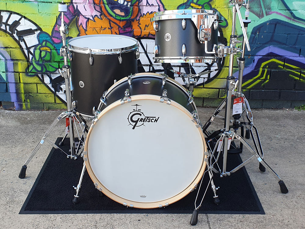 Gretsch Brooklyn 22" 3 Piece Shell Pack - Satin Black Metallic