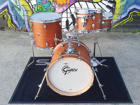Gretsch Catalina Club Micro 16" 4 Piece Shell Kit - Satin Walnut Glaze
