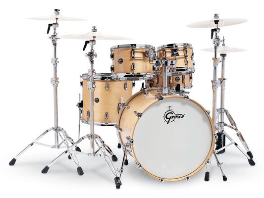 Gretsch Renown Lacquer 22" 5 Piece Shell Kit - Gloss Natural
