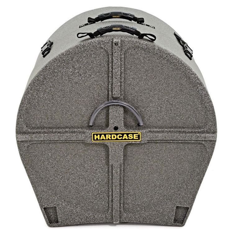 Hardcase 22" x (14" - 20") Lined Bass Drum Case - Granite