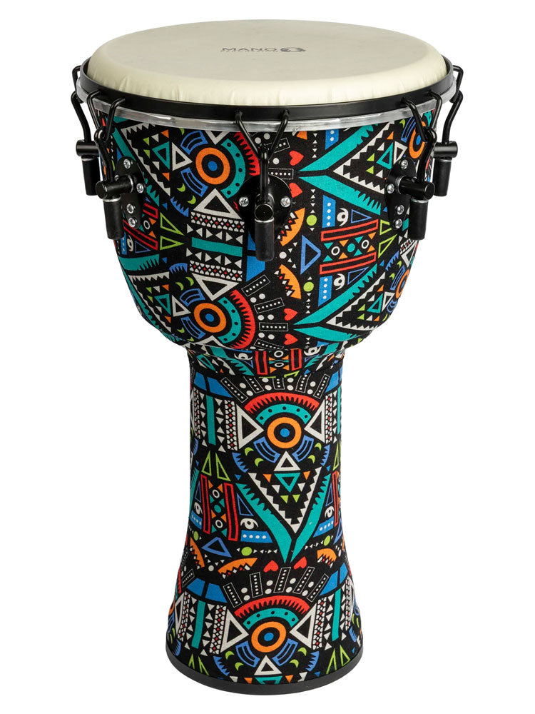 Mano Percussion 12" Tuneable ABS Djembe Aztec Disco