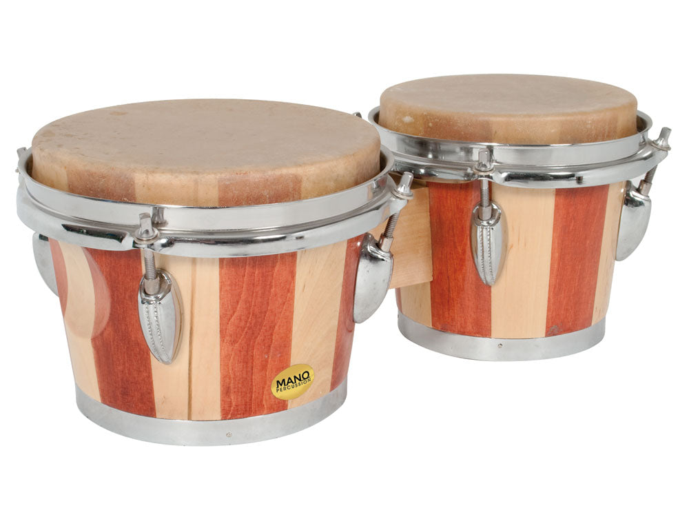 Mano Percussion 6" and 7" Bongos Two Tone