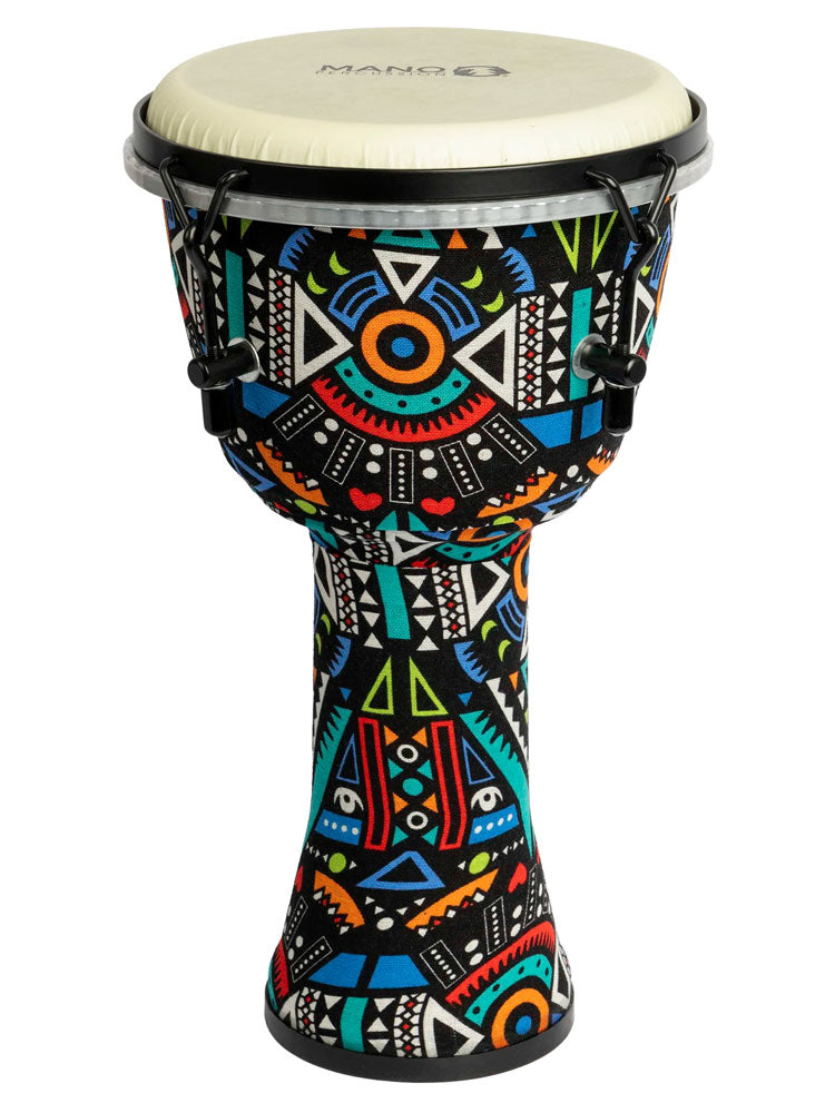 Mano Percussion 8" Tuneable ABS Djembe Aztec Disco