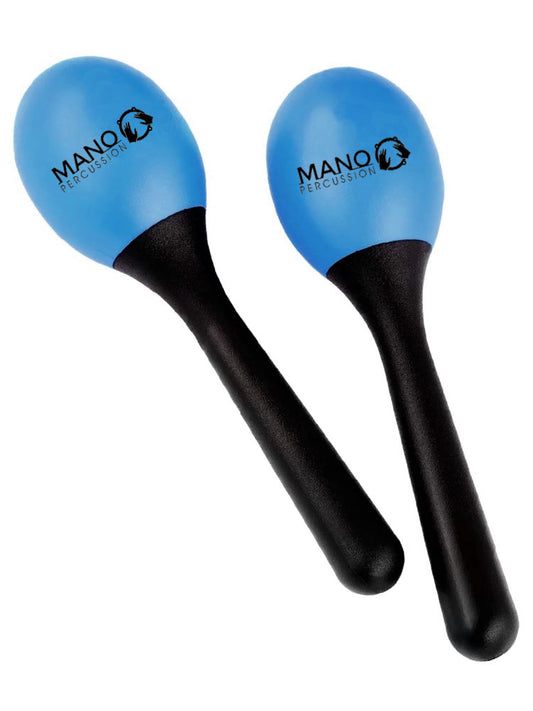Mano Percussion Mini Maraca Egg Shakers Blue 50g