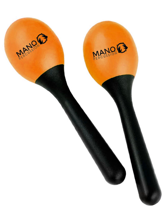 Mano Percussion Mini Maraca Egg Shakers Orange 40g