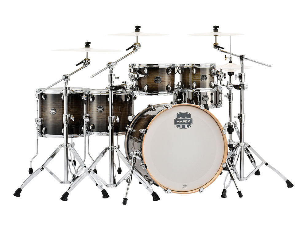 Mapex Armory 22" 6 Piece Studioease Fast Drum Kit - Black Dawn