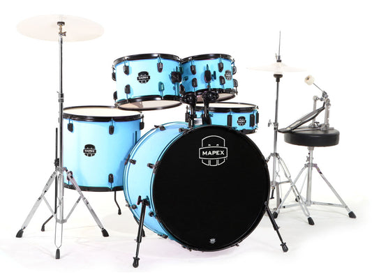 Mapex Prodigy Limited Edition 20" 5 Piece Drum Kit - Lake Blue