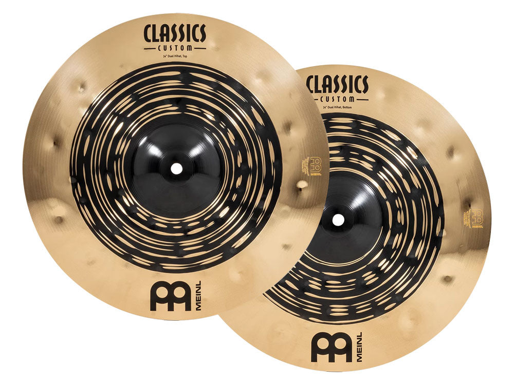 Meinl 14" Classics Custom Dual Hi-Hats