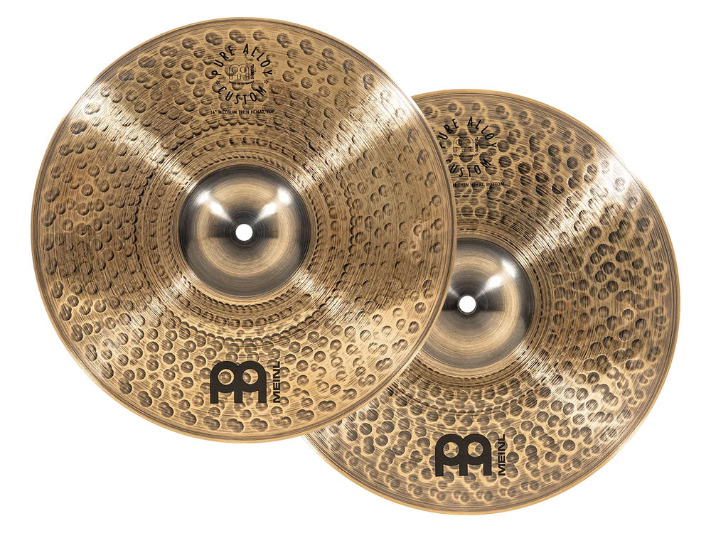 Meinl 14" Pure Alloy Custom Medium Thin Hi-Hats