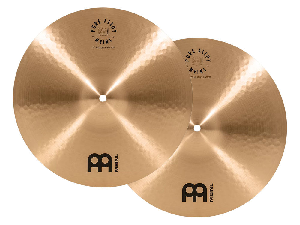 Meinl Cymbals 14" Pure Alloy Medium Hi-Hats