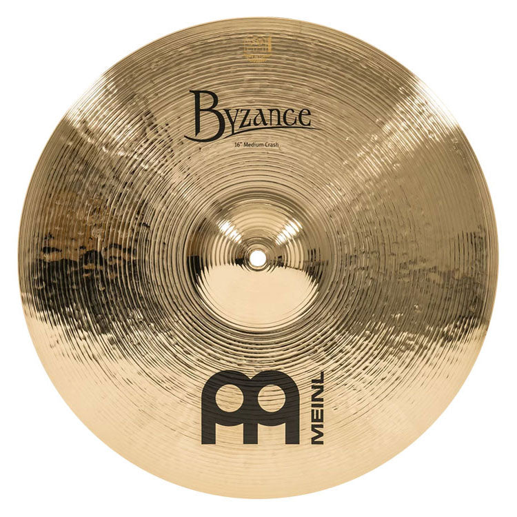 Meinl 16" Byzance Brilliant Medium Crash Cymbal