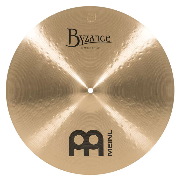 Meinl 17" Byzance Traditional Medium Thin Crash Cymbal