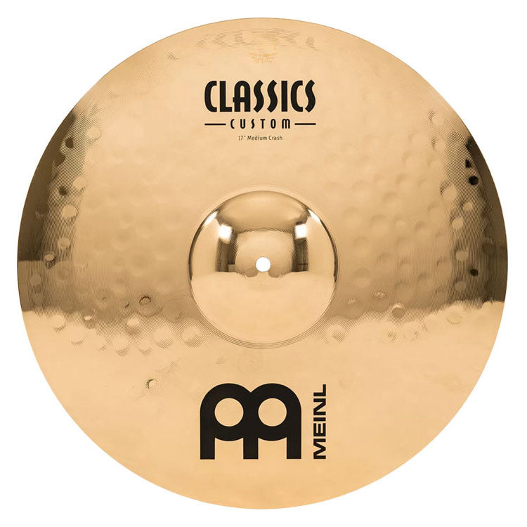 Meinl 17" Classics Custom Brilliant Medium Crash Cymbal