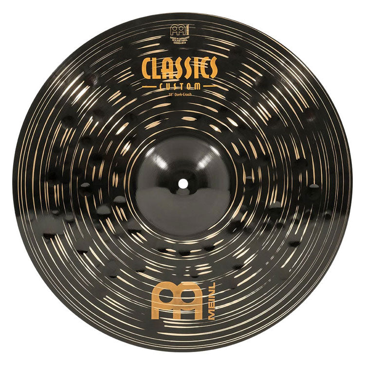 Meinl 18" Classics Custom Dark Crash Cymbal