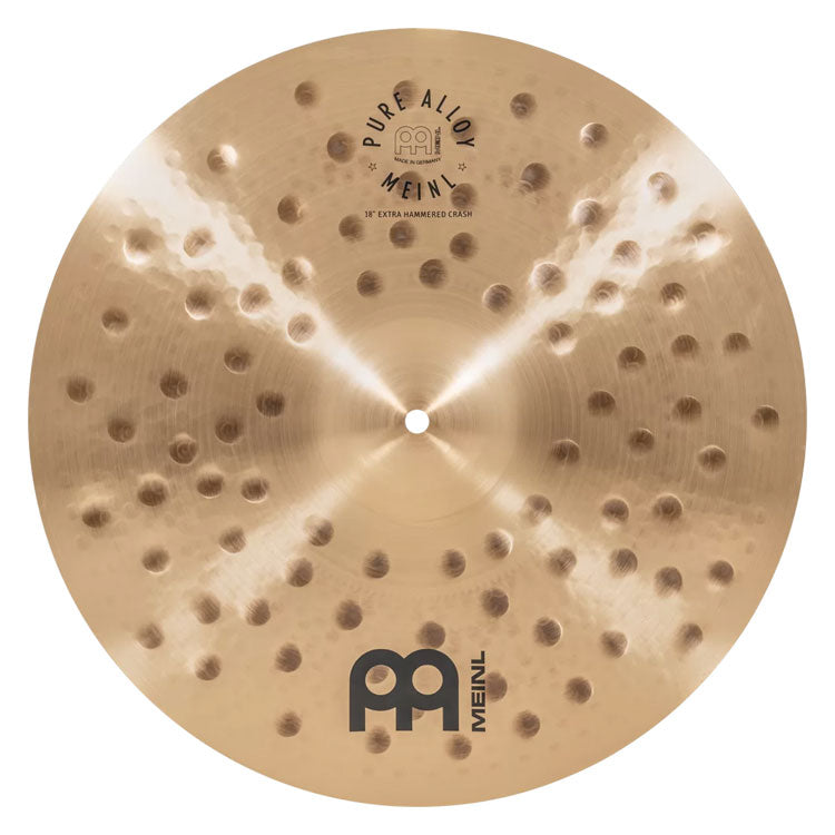 Meinl 18" Pure Alloy Extra Hammered Crash Cymbal