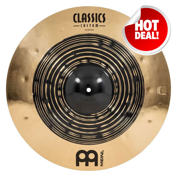 Meinl 20" Classics Custom Dual Ride Cymbal