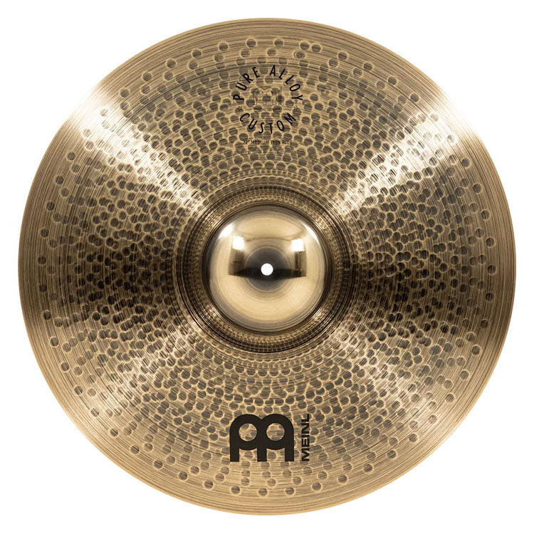 Meinl 22" Pure Alloy Custom Medium Thin Ride Cymbal