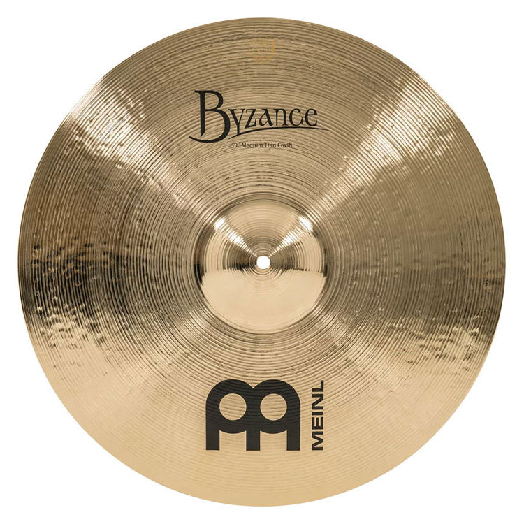 Meinl Cymbals 19" Byzance Brilliant Medium Thin Crash Cymbal