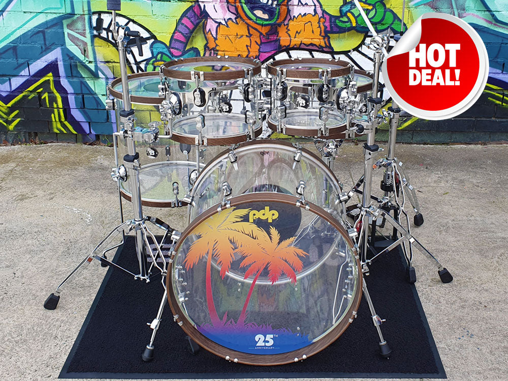 PDP Limited Edition 25th Anniversary Acrylic 22" 5 Piece Shell Pack
