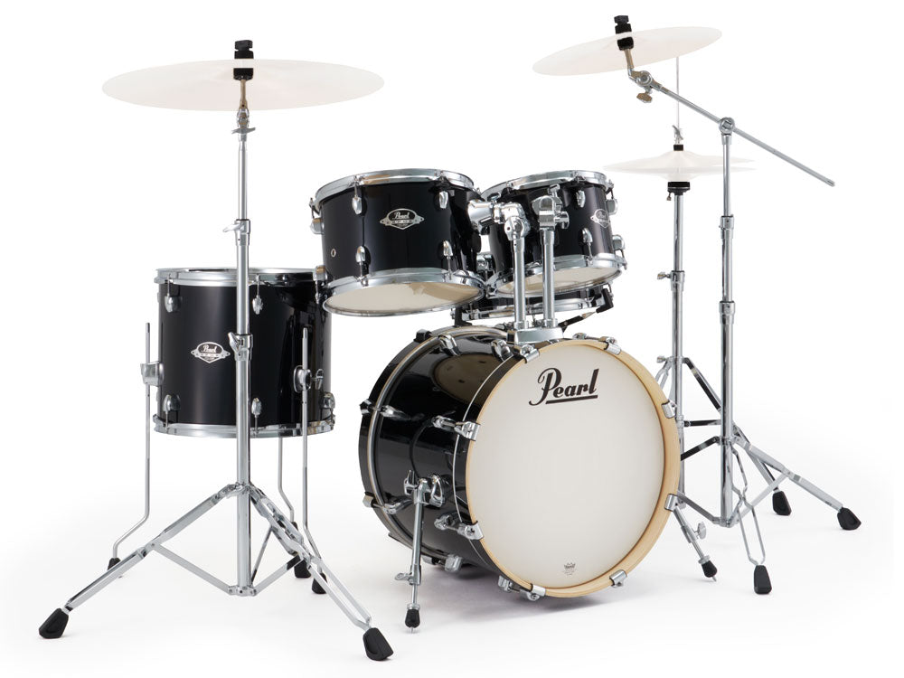 Pearl Export EXX 18" Jazz 5 Piece Drum Kit - Jet Black