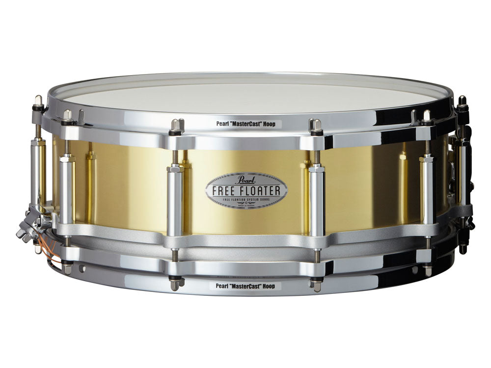 Pearl Free Floating 14" x 5" Brass Snare Drum