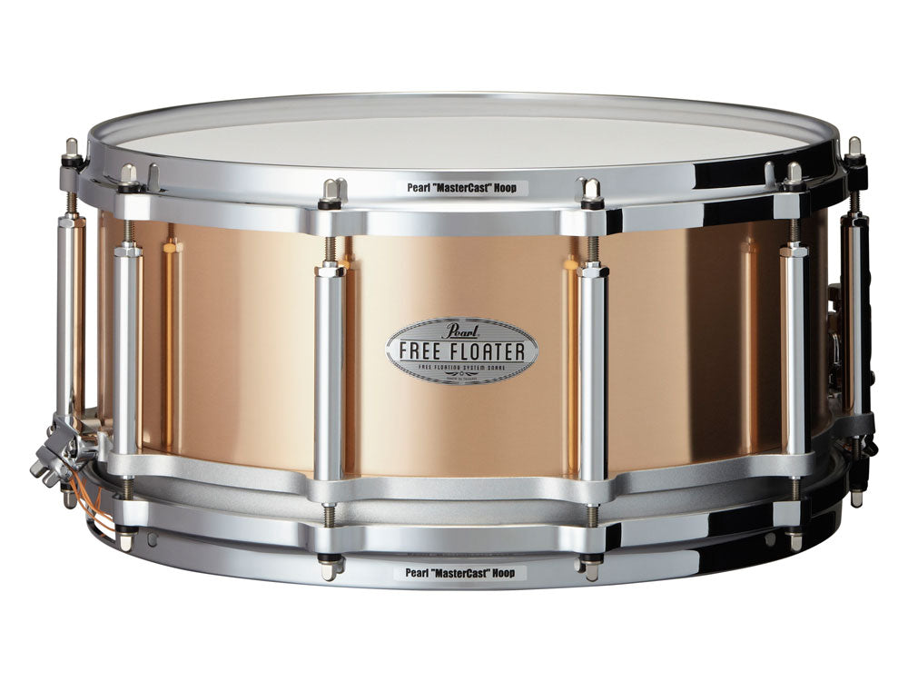 Pearl Free Floating 14" x 6.5" Phosphor Bronze Snare Drum