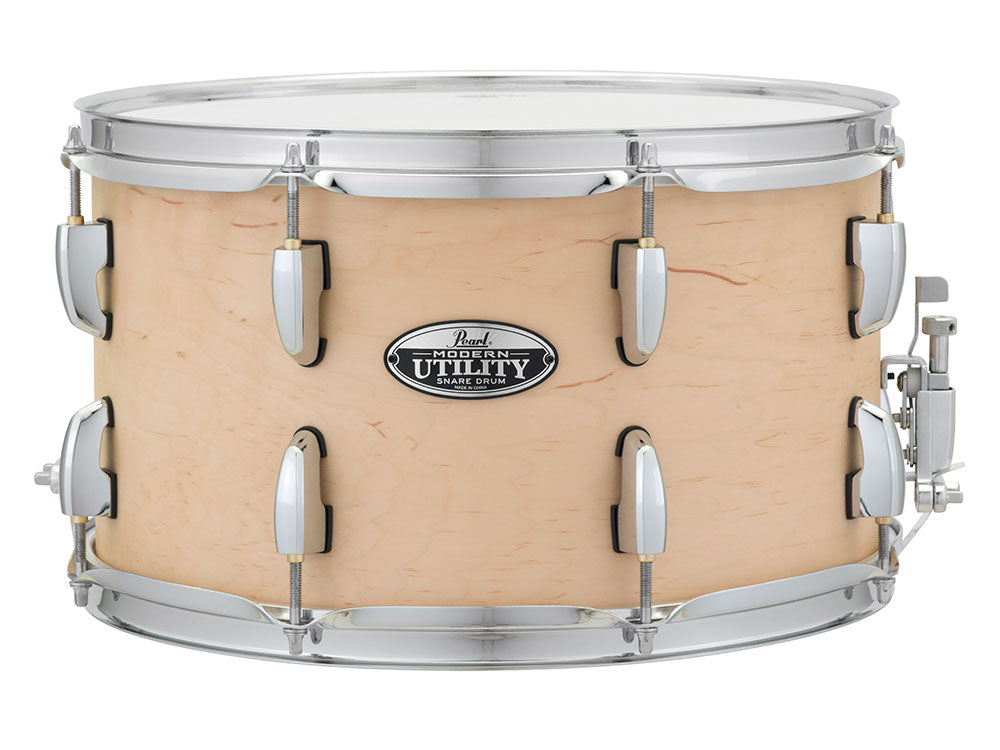 Pearl Modern Utility 12" x 7" Maple Snare Drum - Matte Natural