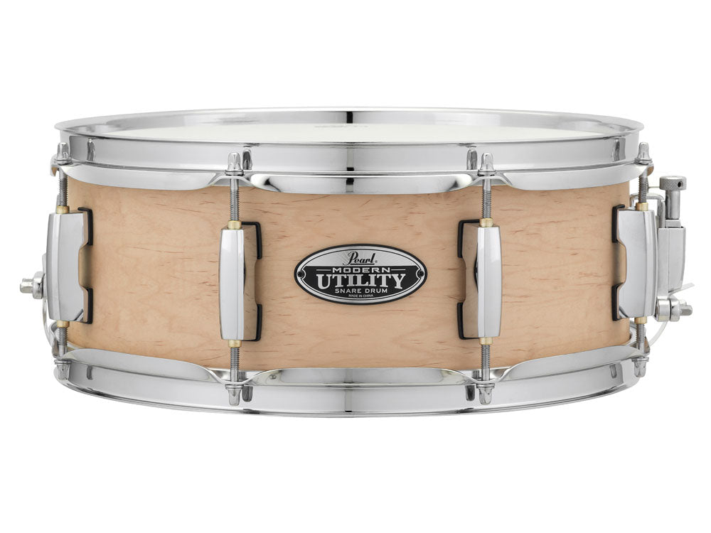 Pearl Modern Utility 13" x 5" Maple Snare Drum - Matte Natural