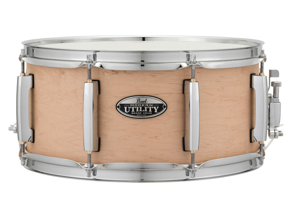 Pearl Modern Utility 14" x 6.5" Maple Snare Drum - Matte Natural