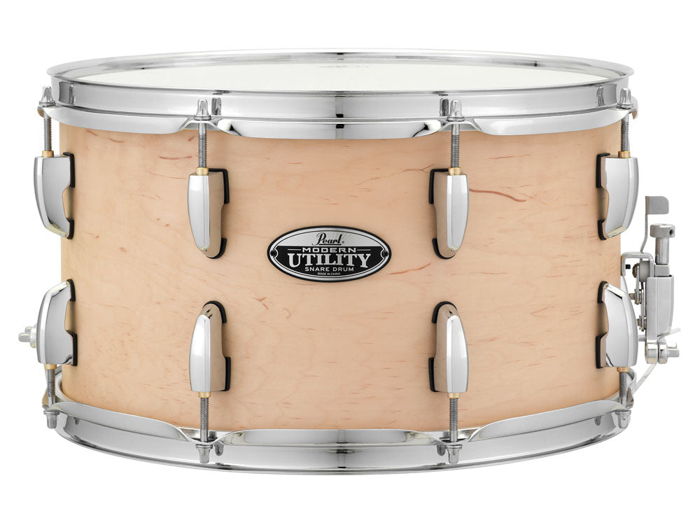Pearl Modern Utility 14" x 8" Maple Snare Drum - Matte Natural