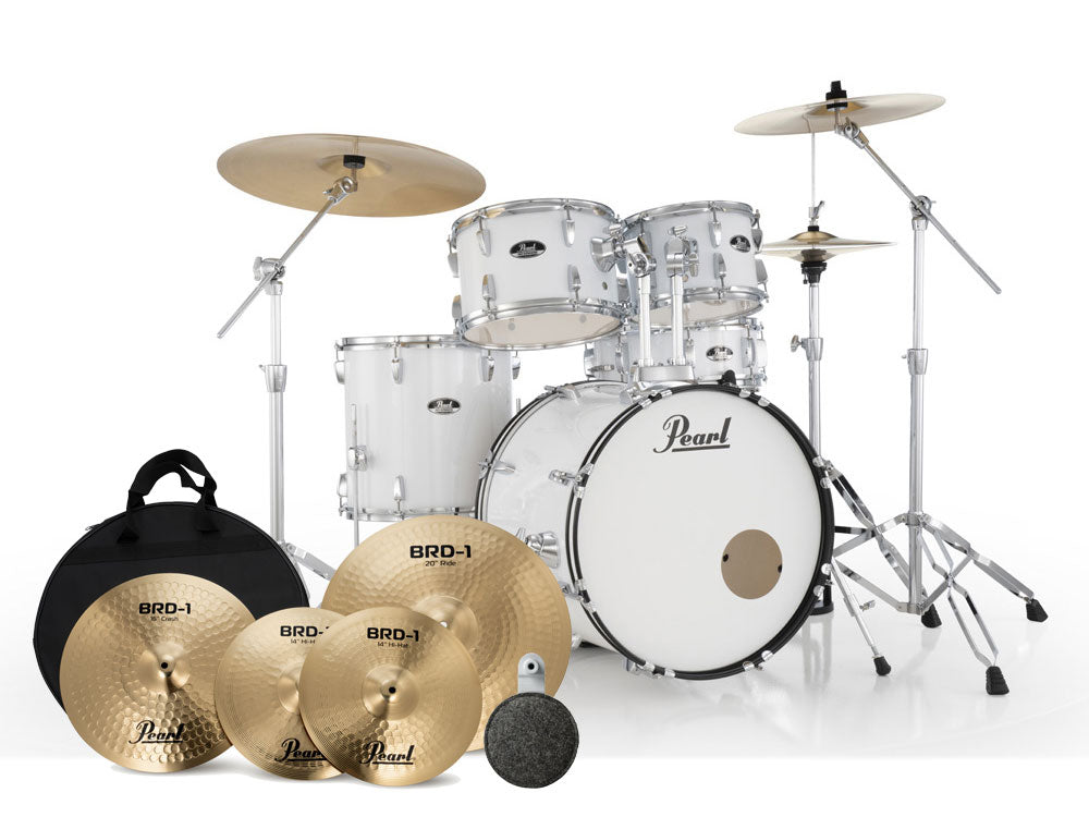 Pearl Roadshow Plus 22" Fusion Plus 5 Piece Drum Kit Bundle