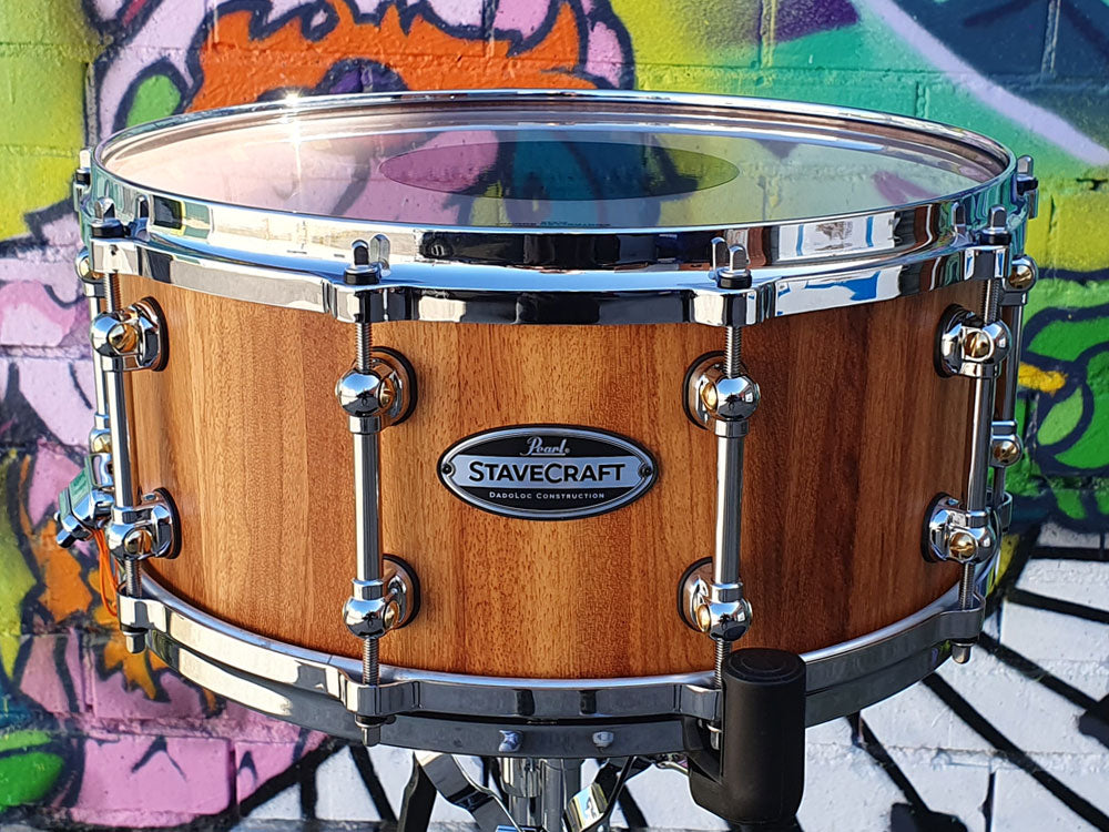 Pearl Stavecraft 14" x 6.5" Makha 25mm Stave Snare Drum