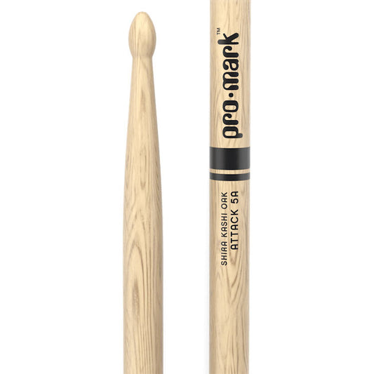 ProMark Classic Attack Shira Kashi Oak 5A Wood Tip Drum Sticks