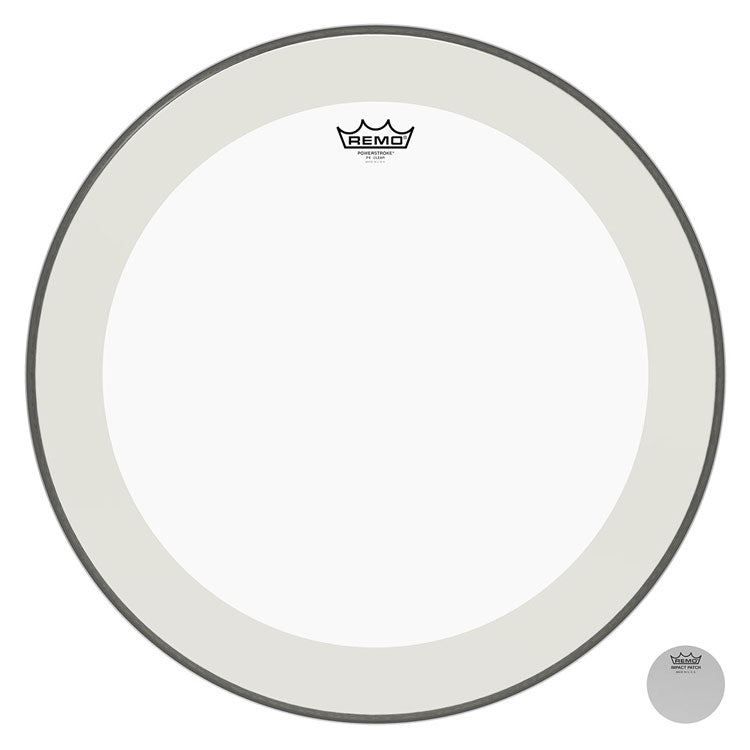 Remo Powerstroke 4 Clear 24" Bass Drum Head