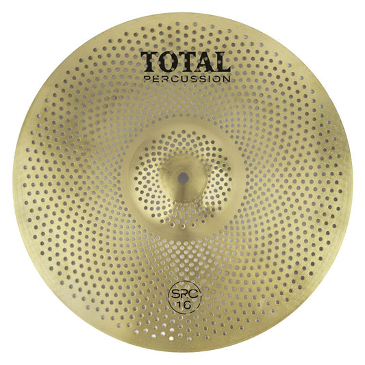 Total Percussion 16" Sound Reduction Crash Matte Gold