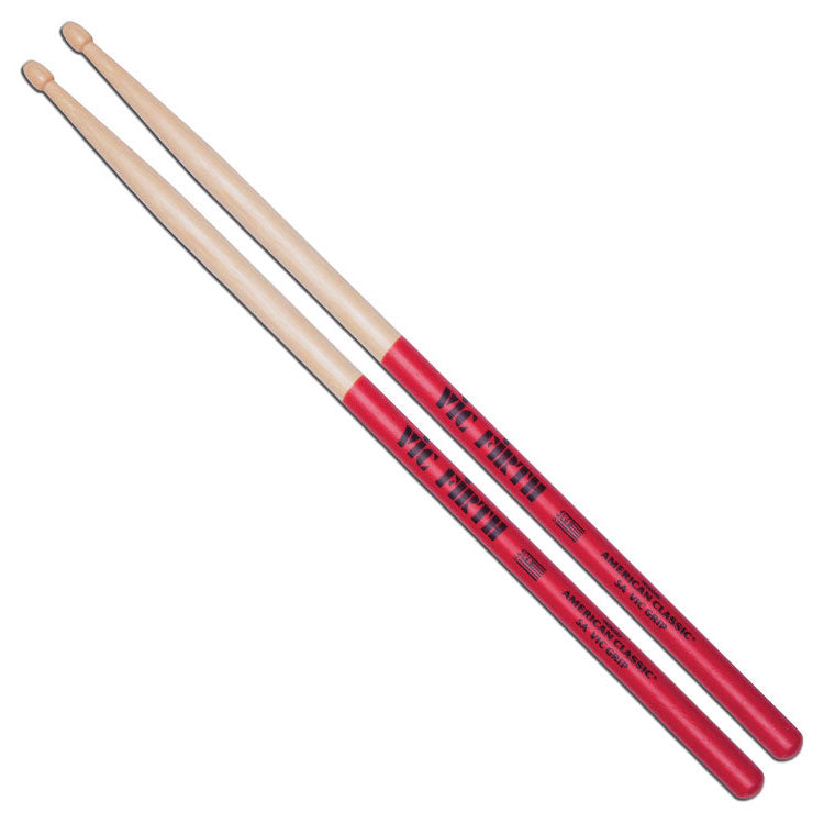 Vic Firth American Classic 5A Vic Grip Wood Tip Drum Sticks