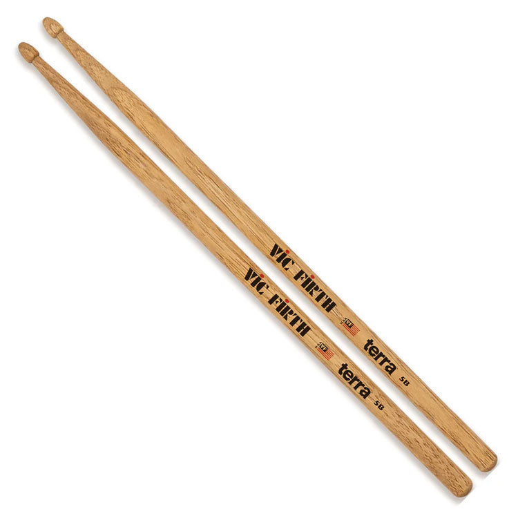 Vic Firth American Classic 5BT Terra Wood Tip Drum Sticks