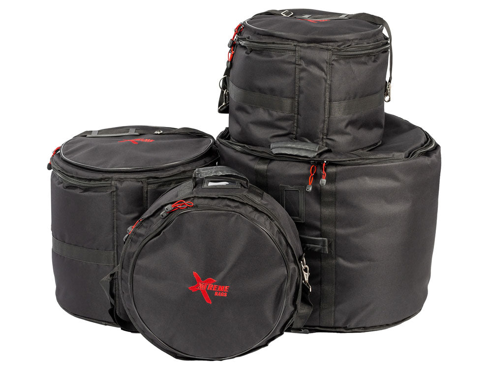 Xtreme 4 Piece 18" Jazz Drum Bag Set - 12T 14F 18B 14SN