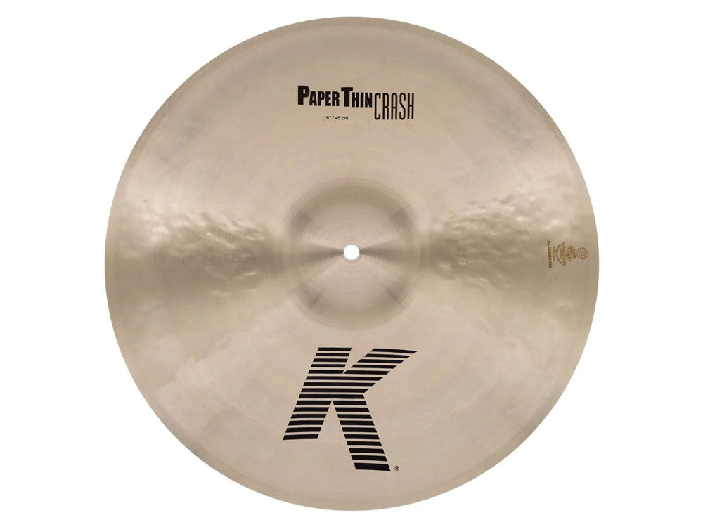 Zildjian 18" K Zildjian Paper Thin Crash Cymbal