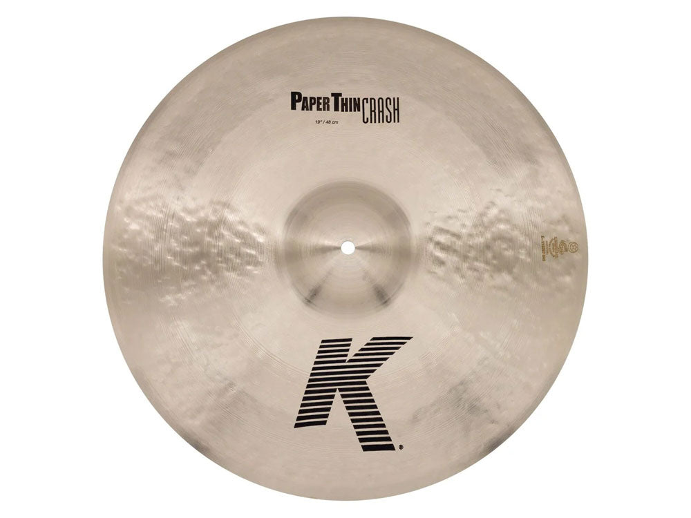 Zildjian 19" K Zildjian Paper Thin Crash Cymbal