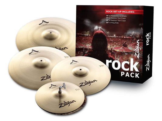 Zildjian A Zildjian Rock Cymbal Pack